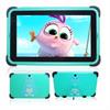 ירוק - טאבלט חינוכי לילדים עם מגן מעוצב הדגם החדש Weelikeit 7 - 2023