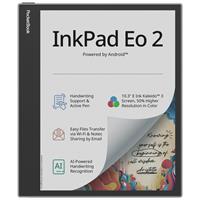 מחברת דיגיטלית וקורא ספרים אלקטרוני PocketBook InkPad Eo 2 בצבע Mist Grey