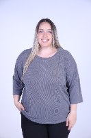 חולצת אונייל אפורה