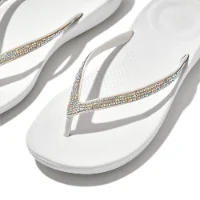 אייקושין ספרקל לבן פיטפלופ FITFLOP