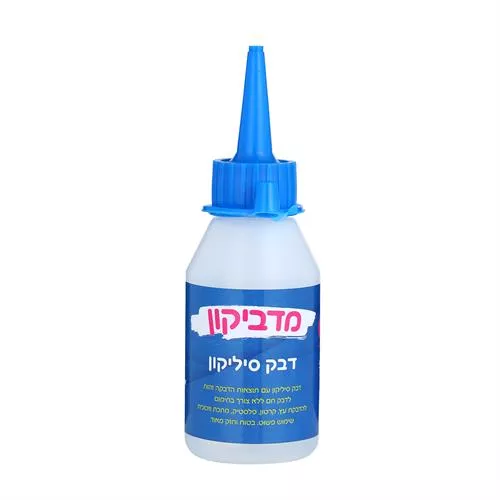 מדביקון - דבק סיליקון 50 מ"ל