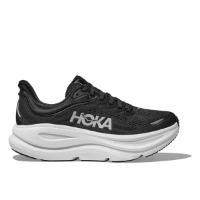 HOKA BONDI 9 WIDE נעלי ספורט גברים בונדי 9 רחבות בצבע שחור/לבן| HOKA גברים