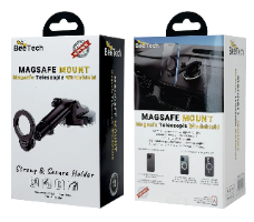 מעמד רכב עם זרוע מתכוונן Magsafe דגם C9-X6 מבית BeeTech