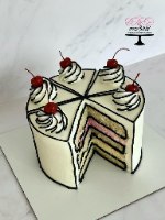 סודות העיטוף והחלקת עוגה מעוצבת- בגלידן וחלבית סטייל קומיקס-  סדנה דיגיטלית- מירי רבינוביץ