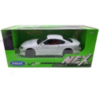 ניסאן סילביה  לבן - 1:24 Nissan Silvia SX200 S15 R S Welly