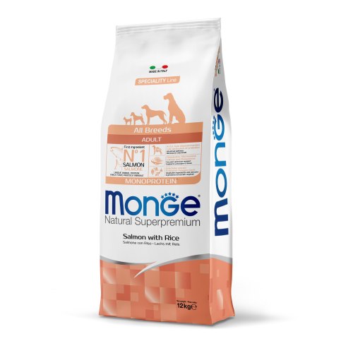 מונג סלמון בוגר 12 ק''ג MONGE