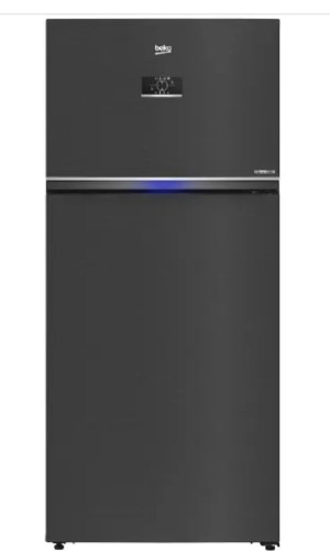 מקרר מקפיא עליון 630 ליטר דגם BEKO RDNE6543XR נירוסטה מושחרת