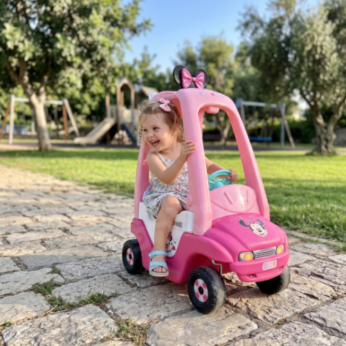 בימבה קוזי קופה לילדים בעיצוב מיני מאוס WJ015MN מבית קפיץ קפוץ