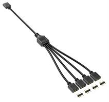 מפצל שחור מ1-ל4 ARGB