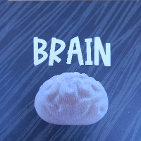 סקווישי  נידו מוח  גדול - Squishy Nido Brain  YYP-106-3