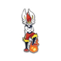 קלפי פוקימון קראון זנית' בליסטר 3 חב' Pokémon TCG: Crown Zenith Pin Collection (Cinderace)