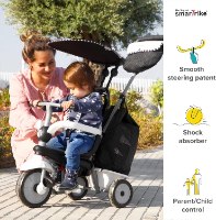 תלת אופן סמארטרייק VANILLA PLUS צבע שחור לבן 797437 מבית קפיץ קפוץ