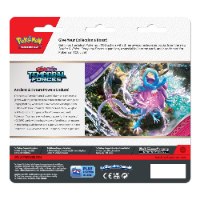 קלפי פוקימון בליסטר 3 חב' Pokémon TCG: Scarlet & Violet Temporal Forces - 3-pack Blister