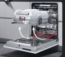 מדיח כלים אינטגרלי מלא AEG דגם FSR93817P עם Comfort Lift