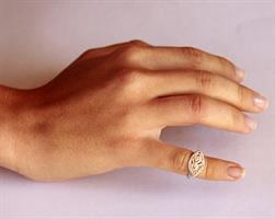 טבעת חותם עתיקה מהתקופה הרומית ביזנטית R117