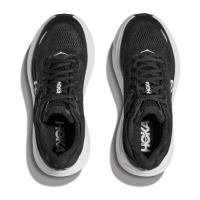 HOKA BONDI 9 WIDE נעלי ספורט גברים בונדי 9 רחבות בצבע שחור/לבן| HOKA גברים