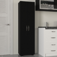 ארונית שירות למטבח ולאמבטיה גבוה 8 מדפים דגם אנאבל בגוון לבן או שחור
