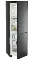מקרר עם מקפיא נירוסטה מושחרת דגם CNbdb 5223 ליבהר LIEBHERR