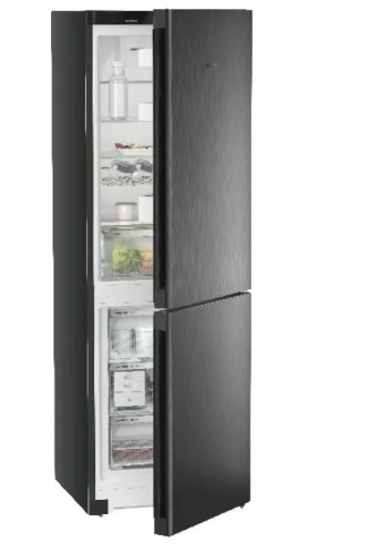 מקרר עם מקפיא נירוסטה מושחרת דגם CNbdb 5223 ליבהר LIEBHERR