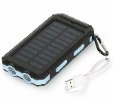 תכלת - סוללת גיבוי ניידת סולארית Zeero Ultra Charge 10,000mAh