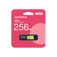 ADATA UC300 USB-C Flash Drive - ACHO-UC300-256G-RBK/GN