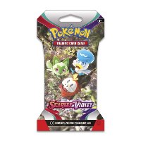 קלפי פוקימון 5 יח' בוסטר מוסלב Pokémon TCG Scarlet & Violet Sleeved Booster