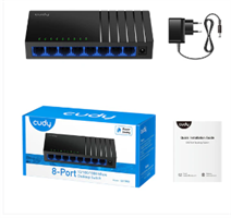 CUDY 8-Port Gigabit Desktop Switch GS108D-IL
