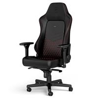 כיסא גיימינג ומנהלים עור אמיתי Noblechairs HERO Real Leather שחור/אדום
