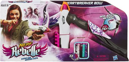 קשת חיצים נרף רבל שוברת הלבבות Nerf Rebelle Phoenix Heartbreaker Bow