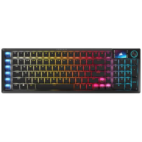 מקלדת גיימינג מכאנית אלחוטית Corsair VANGUARD AIR 99 Optical-Mechanical עברית/אנגלית