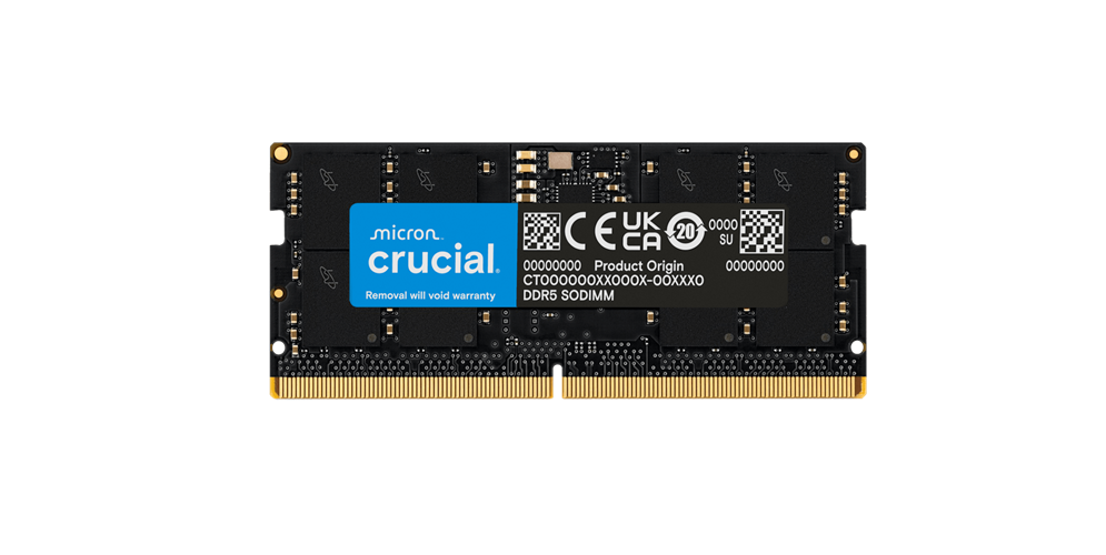 זכרון לנייד - Crucial 16GB DDR5 5600Mhz CL46 SODIMM