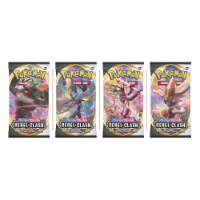 Pokemon TCG: SWSH02 Rebel Clash Booster Box קלפי פוקימון TCG מקוריים בוסטר בוקס רבל קלאש