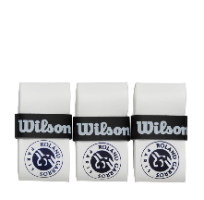 שלישיית גריפים Wilson x Roland-Garros Logo over grip - White and Navy