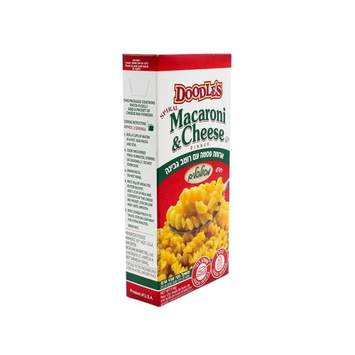 מארז דודלס להכנת מק אנד צ'יז מסולסלים 🍝 156 גרם