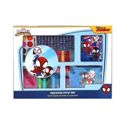 ספיידי - סט יצירה ומדבקות גדול - Spidey and His Amazing Friends 323609