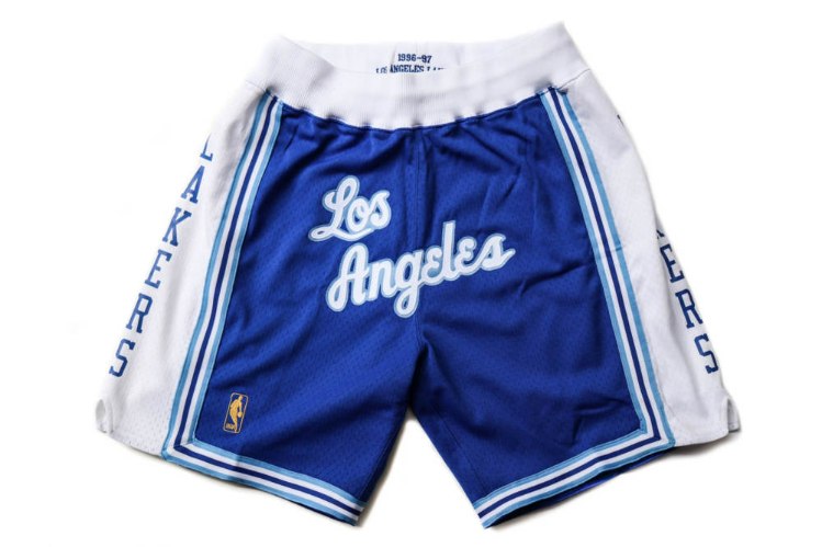 מכנסי NBA קצרים לוס אנג'לס לייקרס JUST DON כחול