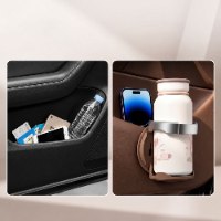 מעמד כוסות מתקפל ואוניברסלי לרכב דגם GripDrive