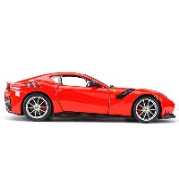 דגם מכונית בוראגו פרארי אדומה Bburago Ferrari F12 TDF Red 1/24