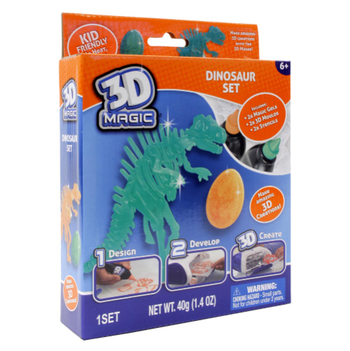 סט דינוזאורים - 3D MAKER