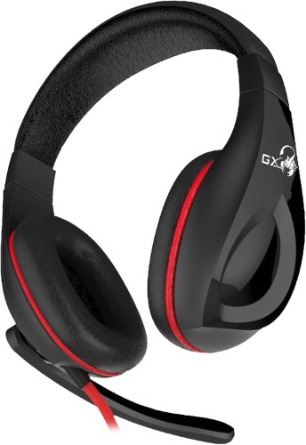 אוזניות ומיקרופון Genius HS-G560 Black FG PL 3.5