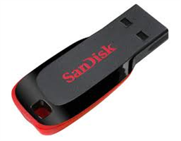 זכרון נייד Sandisk Cruzer Blade 16GB\32GB