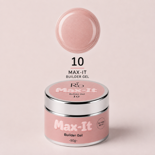 ג'ל בנייה Max-it 10 - ניוד חום- ורוד עדין