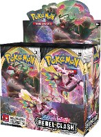 קלפי פוקימון בוסטר בוקס 81681 Pokémon Sword & Shield Rebel Clash Booster Box