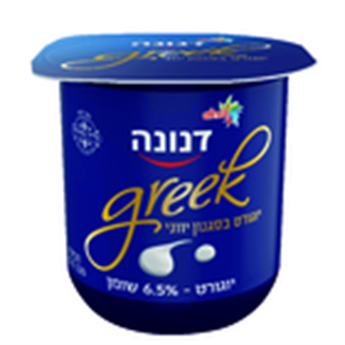 יוגורט בסגנון יווני 6.5%, 130 גרם | שטראוס