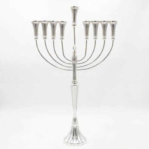 חנוכיה מכסף טהור פירנצה V 48 ס"מ
