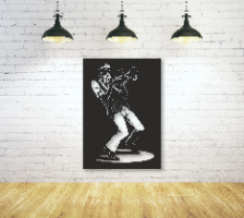 Jazz Man Playing