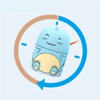 מארז שלישיית בקבוקי חומר לניקוי וחיטוי האסלה DinoFresh עם מנגנון שחרור איטי וניחוח מתמשך