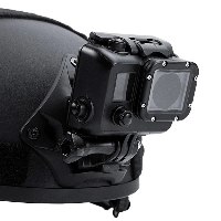 מתאם שטוח למצלמות גוף ו-GoPro - תושבת שטוחה עם חיבור מהיר לשטח ספורט וכוחות ביטחון
