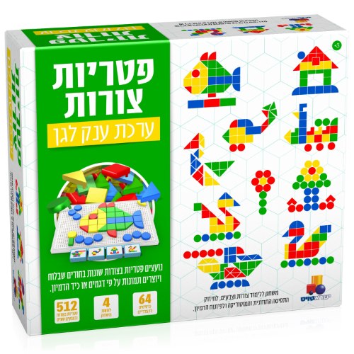 פטריות צורות – ערכת ענק לגן