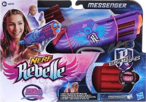 אקדח חיצים נרף בלאסטר NERF REBELLE MESSENGER